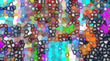 Çok renkli soyut arkaplan. Poster, broşür, broşür ve kart için renkli desen.