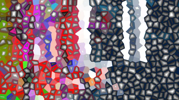 多色抽象的な背景 ポスター パンフレット チラシ カードのためのカラフルなパターン — ストック写真