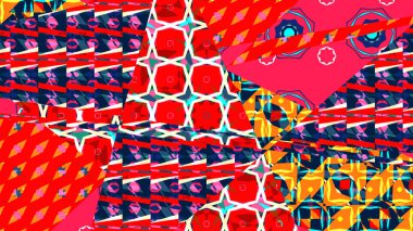 Çok renkli soyut arkaplan. Poster, broşür, broşür ve kart için renkli desen.