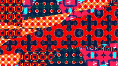 Çok renkli soyut arkaplan. Poster, broşür, broşür ve kart için renkli desen.