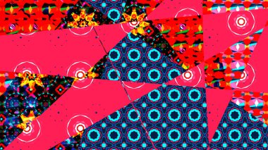 Çok renkli soyut arkaplan. Poster, broşür, broşür ve kart için renkli desen.