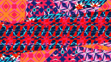 Çok renkli soyut arkaplan. Poster, broşür, broşür ve kart için renkli desen.