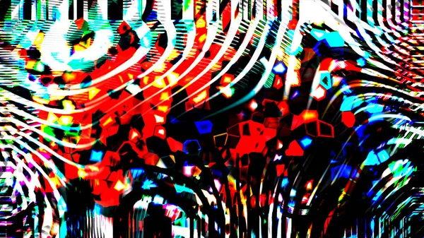 Fondo Abstracto Multicolor Patrón Colorido Para Póster Folleto Volante Tarjeta — Foto de Stock