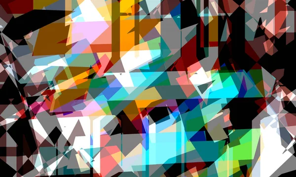 Hintergrundgestaltung Farbe Abstrakter Hintergrund Mit Formen Cooles Hintergrunddesign Für Plakate — Stockfoto