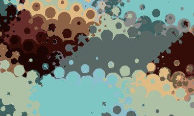 Color background design. Abstract background with shapes. Cool background design for posters.