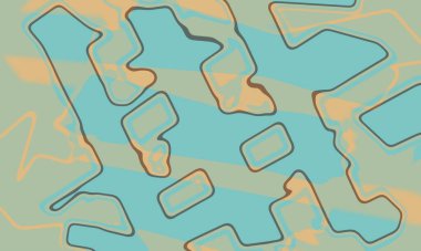 Color background design. Abstract background with shapes. Cool background design for posters.