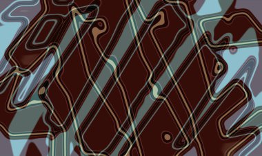 Color background design. Abstract background with shapes. Cool background design for posters.