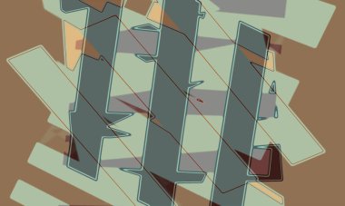 Color background design. Abstract background with shapes. Cool background design for posters.