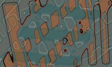 Color background design. Abstract background with shapes. Cool background design for posters.