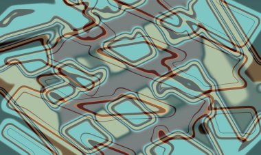 Color background design. Abstract background with shapes. Cool background design for posters.