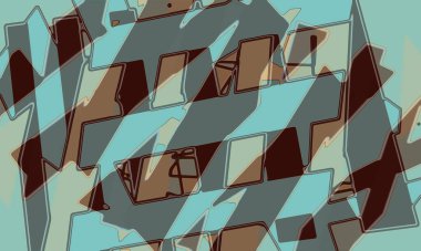 Color background design. Abstract background with shapes. Cool background design for posters.