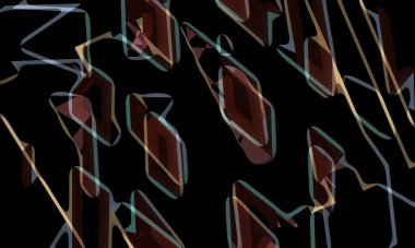 Color background design. Abstract background with shapes. Cool background design for posters.