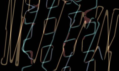 Color background design. Abstract background with shapes. Cool background design for posters.