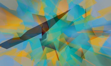 Color background design. Abstract background with shapes. Cool background design for posters.