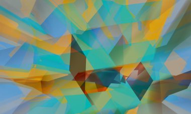 Color background design. Abstract background with shapes. Cool background design for posters.