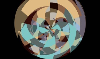 Color background design. Abstract background with shapes. Cool background design for posters.