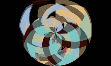 Color background design. Abstract background with shapes. Cool background design for posters.