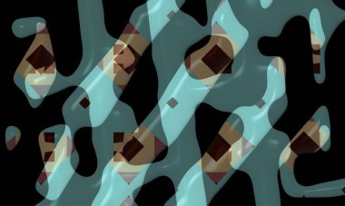 Color background design. Abstract background with shapes. Cool background design for posters.