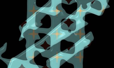 Color background design. Abstract background with shapes. Cool background design for posters.