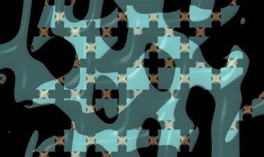 Color background design. Abstract background with shapes. Cool background design for posters.