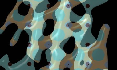 Color background design. Abstract background with shapes. Cool background design for posters.