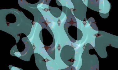 Color background design. Abstract background with shapes. Cool background design for posters.