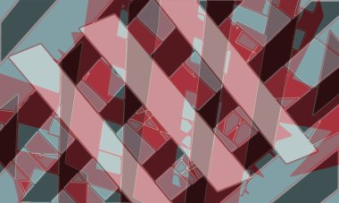 Color background design. Abstract background with shapes. Cool background design for posters.