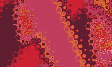 Color background design. Abstract background with shapes. Cool background design for posters.