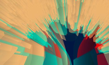 Color background design. Abstract background with shapes. Cool background design for posters.