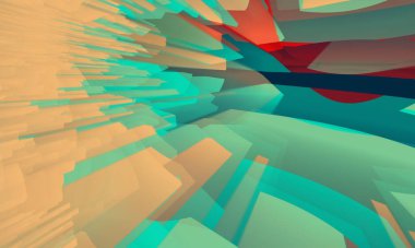 Color background design. Abstract background with shapes. Cool background design for posters.