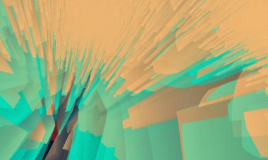 Color background design. Abstract background with shapes. Cool background design for posters.