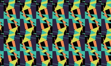 Color background design. Abstract background with shapes. Cool background design for posters.