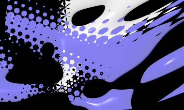 Renklerin, dokuların ve ilginç desenlerin mükemmel bir karışımı ile arkaplan