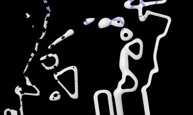 Renklerin, dokuların ve ilginç desenlerin mükemmel bir karışımı ile arkaplan