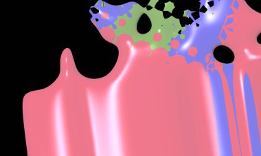 Renklerin, dokuların ve ilginç desenlerin mükemmel bir karışımı ile arkaplan