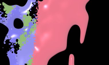 Renklerin, dokuların ve ilginç desenlerin mükemmel bir karışımı ile arkaplan