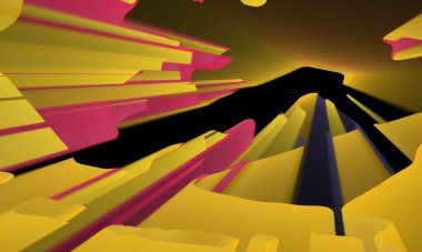 Renklerin, dokuların ve ilginç desenlerin mükemmel bir karışımı ile arkaplan