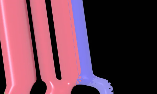 Fundo Com Uma Mistura Requintada Cores Texturas Padrões Interessantes — Fotografia de Stock