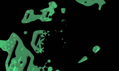 illustration of colorful decorative texture painting. Vibrant paint pattern backdrop