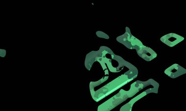 illustration of colorful decorative texture painting. Vibrant paint pattern backdrop