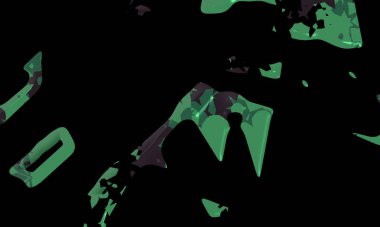 illustration of colorful decorative texture painting. Vibrant paint pattern backdrop