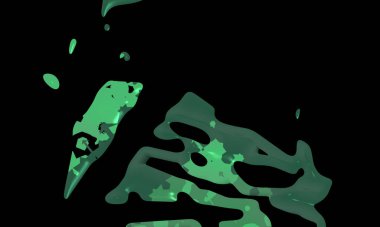 illustration of colorful decorative texture painting. Vibrant paint pattern backdrop