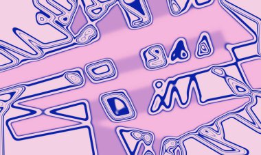 illustration of colorful decorative texture painting. Vibrant paint pattern backdrop