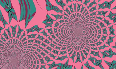 illustration of colorful decorative texture painting. Vibrant paint pattern backdrop