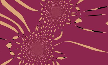 illustration of colorful decorative texture painting. Vibrant paint pattern backdrop