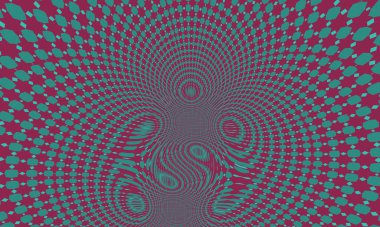 illustration of colorful decorative texture painting. Vibrant paint pattern backdrop