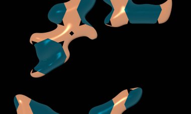 illustration of colorful decorative texture painting. Vibrant paint pattern backdrop