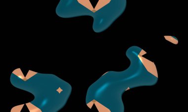 illustration of colorful decorative texture painting. Vibrant paint pattern backdrop