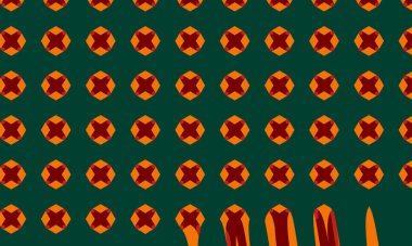 illustration of colorful decorative texture painting. Vibrant paint pattern backdrop