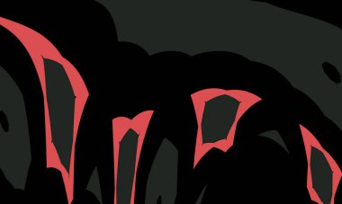 illustration of colorful decorative texture painting. Vibrant paint pattern backdrop